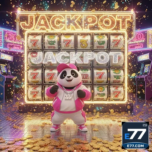 VIP gaming experience at e77 featuring live games and slot machines - e77