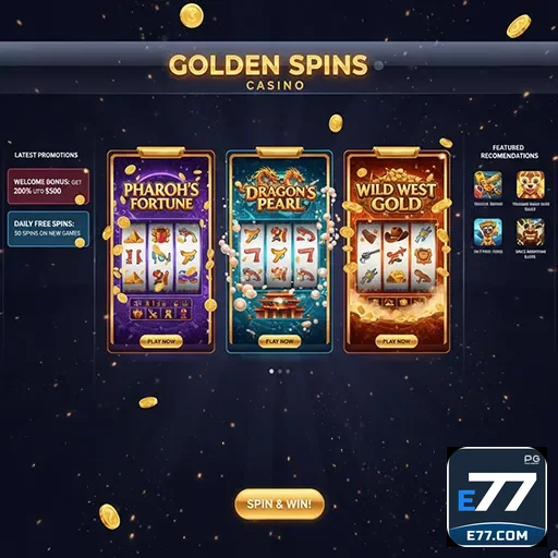 VIP gaming experience at e77 - e77